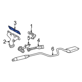 Ford OE - Exhaust Manifold Gasket