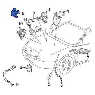Ford OE - Vapor Canister Purge Solenoid