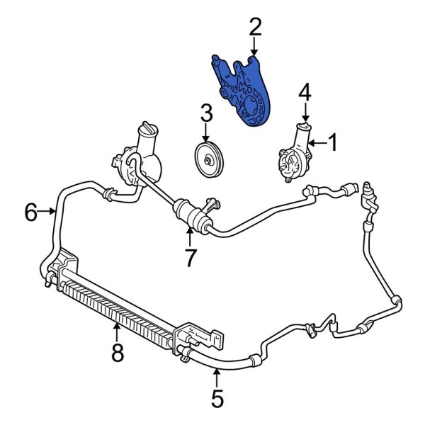 Power Steering Pump Bracket