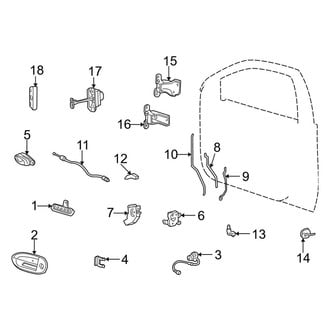 Ford OE - Front Door - Lock & Hardware