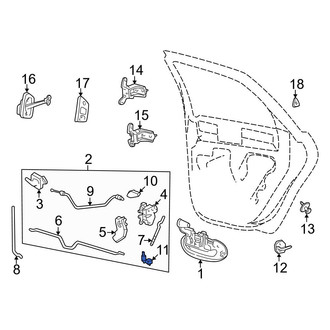 Ford OE - Front Right Door Jamb Switch