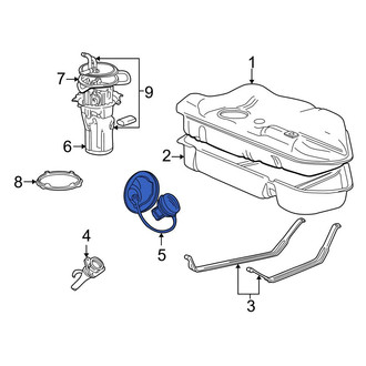 Ford OE - Fuel Tank Cap