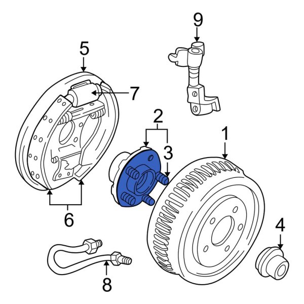 Wheel Lug Stud