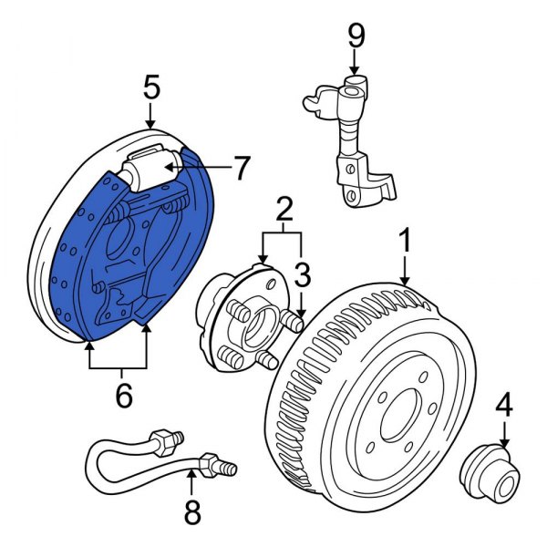 Drum Brake Shoe