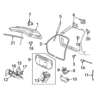 Ford OE - Rear Left Door Jamb Switch