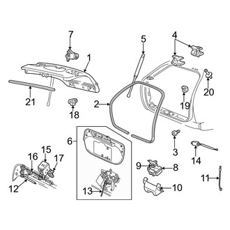 Ford OE - Lift Gate - Gate & Hardware (Wagon)