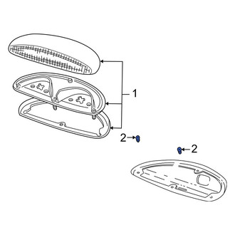 Ford OE - Center High Mount Stop Light Bulb