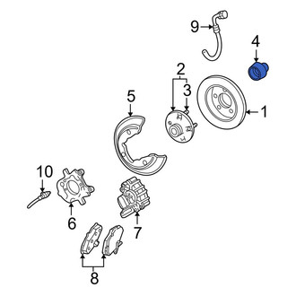Ford OE - Rear Wheel Bearing Dust Cap
