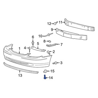Ford OE - Front Valance Panel Bolt
