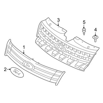 Ford OE - Grille & Components