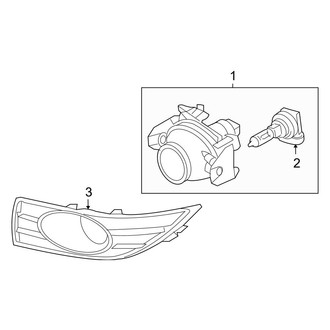 Ford OE - Front Lamps - Fog Lamps