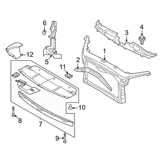 Ford OE - Radiator Support