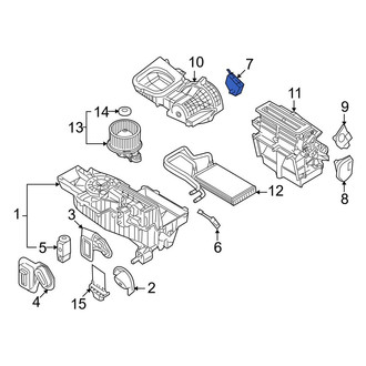 Ford OE - HVAC Air Inlet Door Actuator