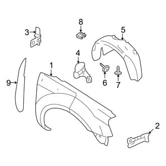 Ford OE - Fender & Components