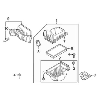 Ford OE - Engine / Transaxle - Air Intake