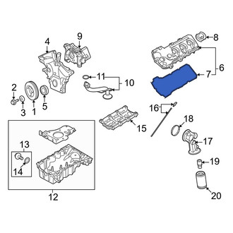 Ford OE - Right Engine Valve Cover Gasket