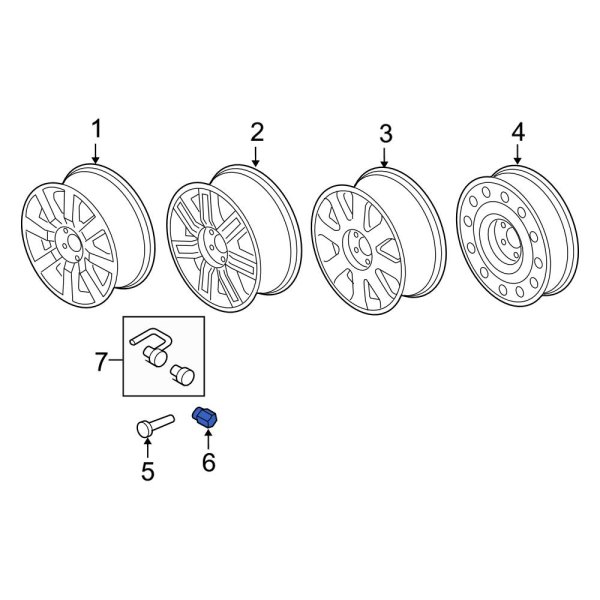 Wheel Lug Nut