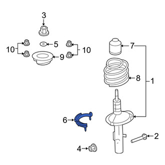 Ford OE - Front Coil Spring Insulator