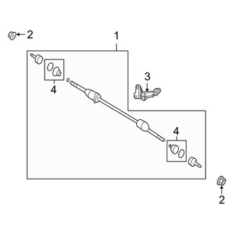 Ford OE - Front Suspension - Drive Axles
