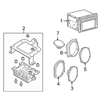 Ford OE - Instrument Panel - Sound System