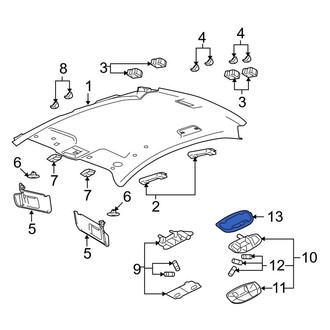 Ford OE - Dome Light Bulb Bracket