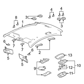 Ford OE - Roof - Interior Trim