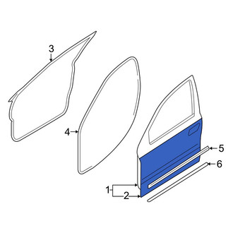 Ford OE - Front Left Outer Door Outer Panel