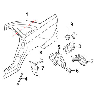 Ford OE - Quarter Panel & Components