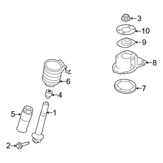 Ford OE - Rear Suspension - Struts & Components (AWD)
