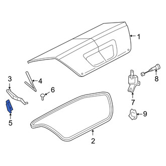 Ford OE - Rear Left Deck Lid Panel Brace
