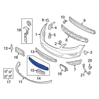 Ford OE - Front Lower Grille