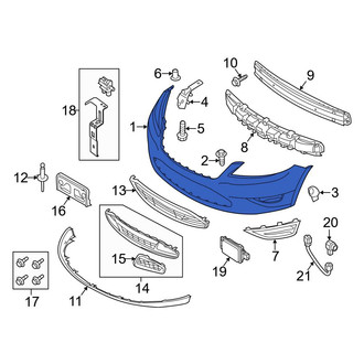 Ford OE - Front Bumper Cover