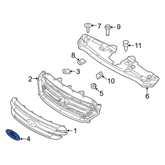 Ford OE - Front Grille Emblem