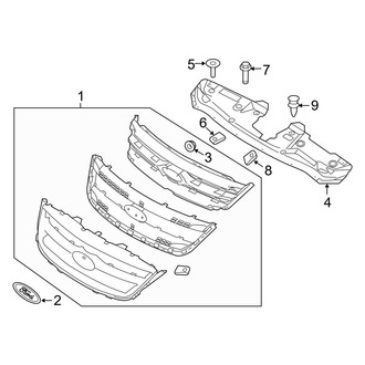 Ford OE - Grille & Components (SHO)