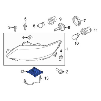 Ford OE - Front High Intensity Discharge (HID) Lighting Ballast