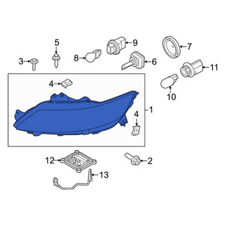 Ford OE - Front Left Headlight