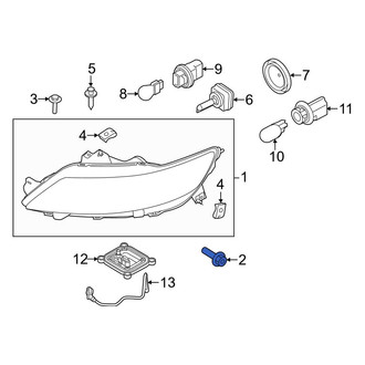 Ford OE - Lower Headlight Mounting Bolt