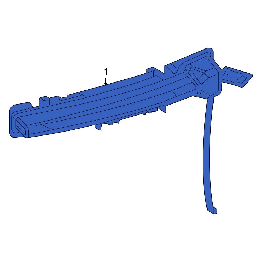 Ford OE AG1Z13200A Front Right Parking Light Assembly