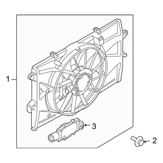 Ford OE - Cooling Fan (8 Engine VIN Character)