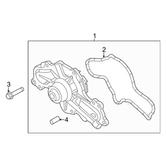 Ford OE - Cooling - Water Pump