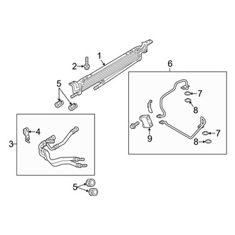 Ford OE - Cooling - Trans Oil Cooler