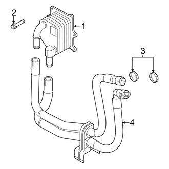 Ford OE - Cooling - Oil Cooler (8 Engine VIN Character)