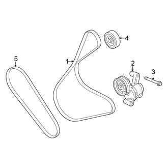 Ford OE - Cooling - Belts & Pulleys (2.0L)