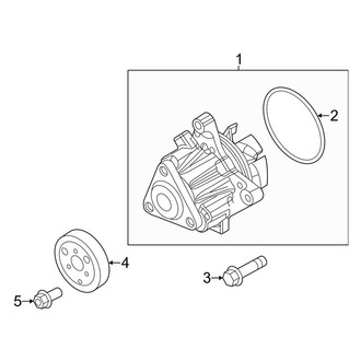 Ford OE - Cooling - Water Pump (2.0L)