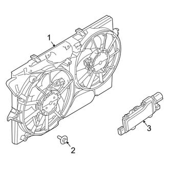 Ford OE - Cooling Fan (T Engine VIN Character)