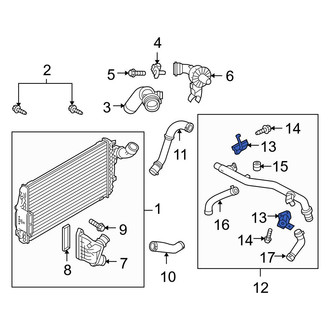 Ford OE - Turbocharger Boost Pressure Relief Valve