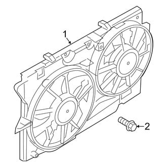 Ford OE - Cooling Fan (3.7L)