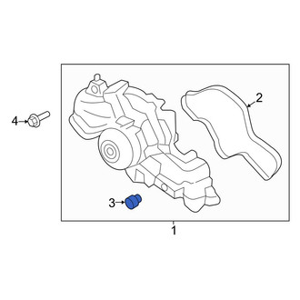 Ford OE - Engine Water Pump Dowel Pin
