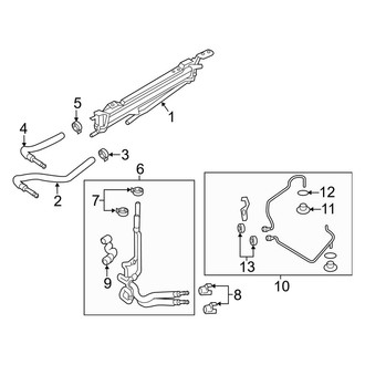 Ford OE - Cooling - Trans Oil Cooler (3.7L)
