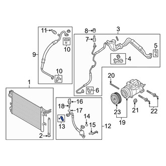 Ford OE - A/C Refrigerant Line O-Ring